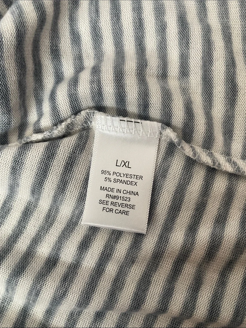 Women's Striped Soft Robe